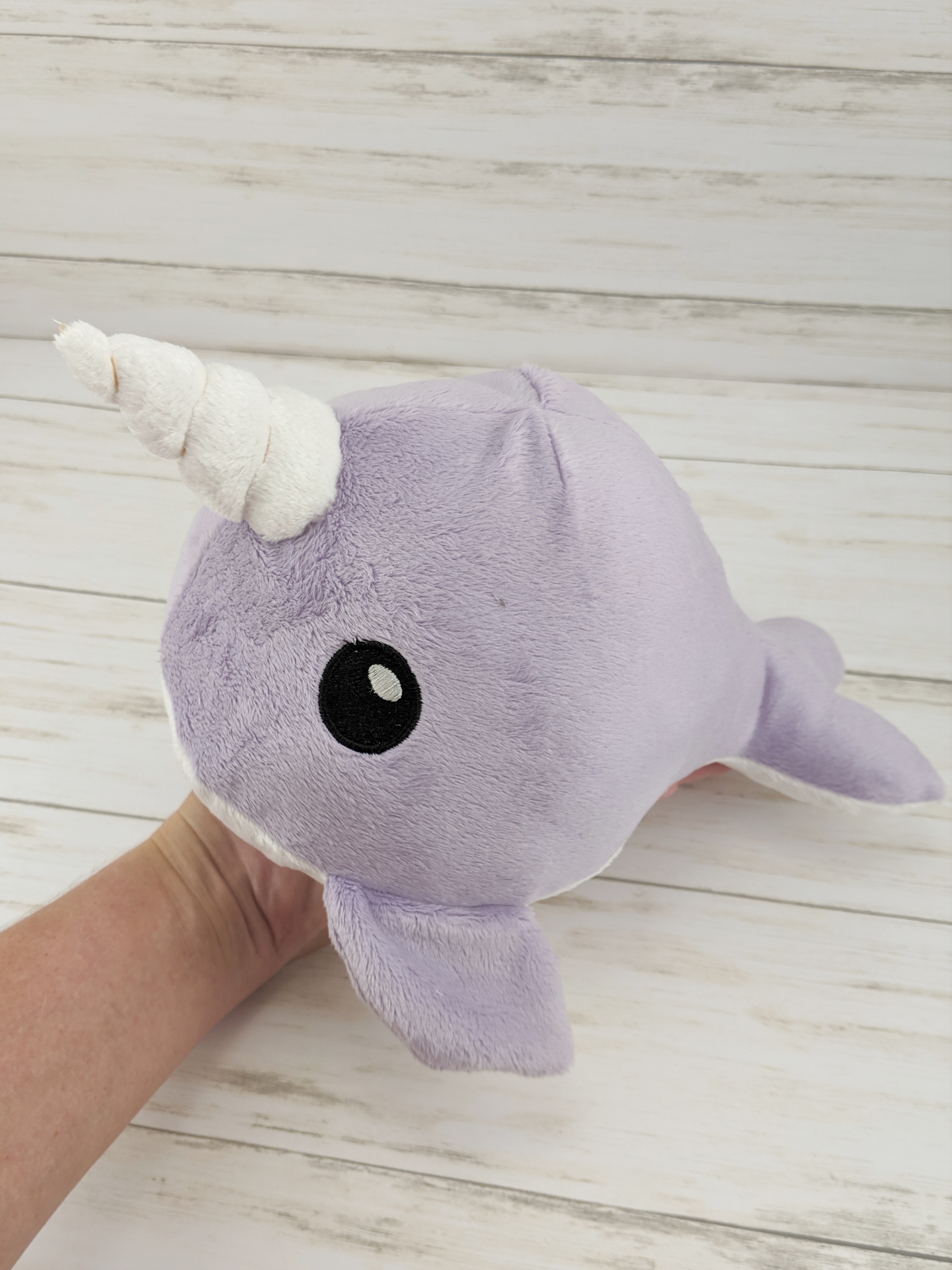 strawberry narwhal plush