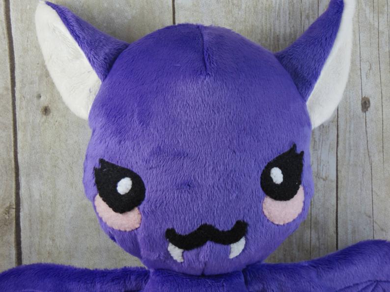 custom bat plush