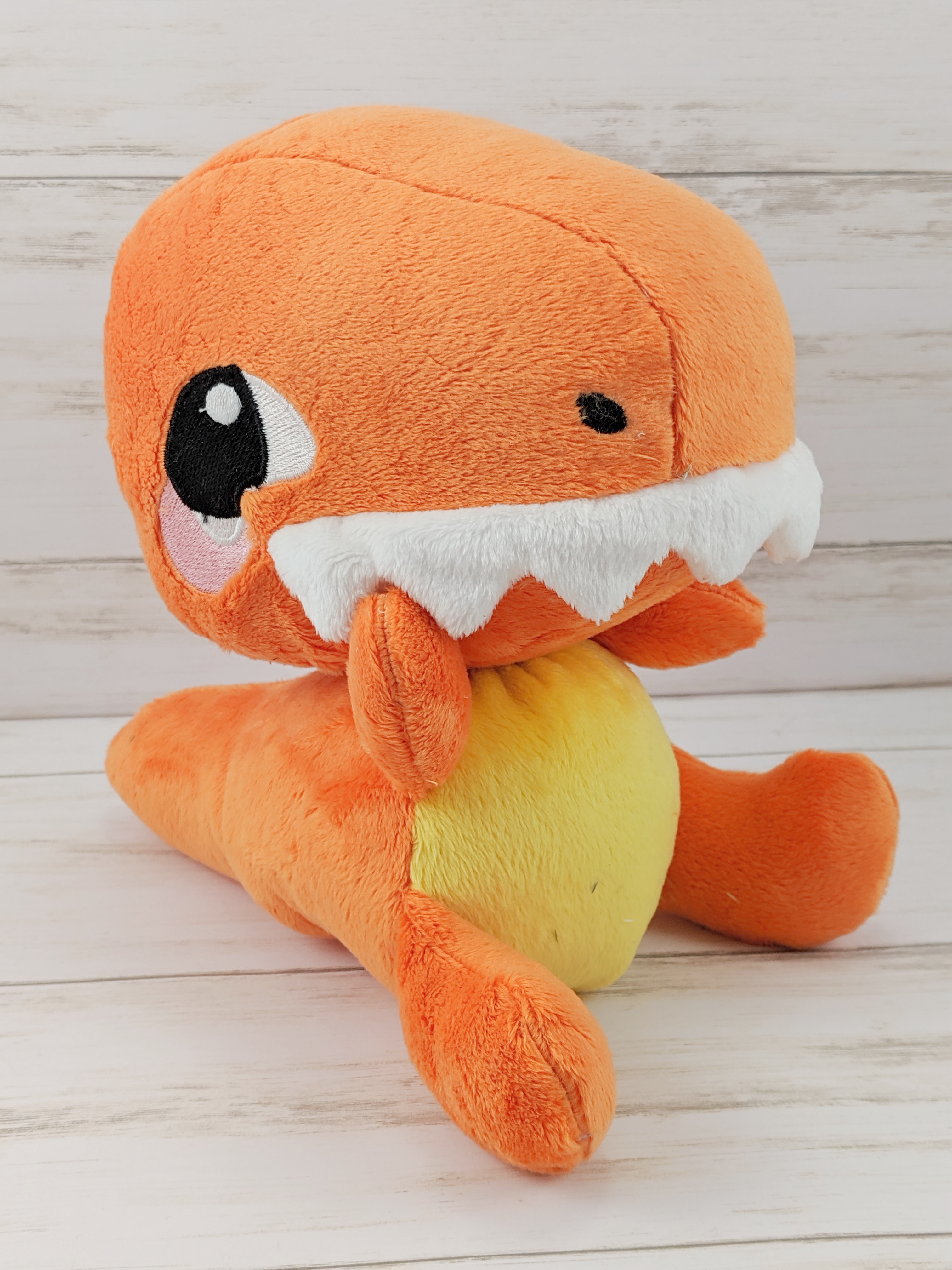 orange stuffed animal