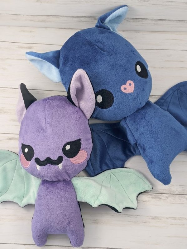 realistic plush bat