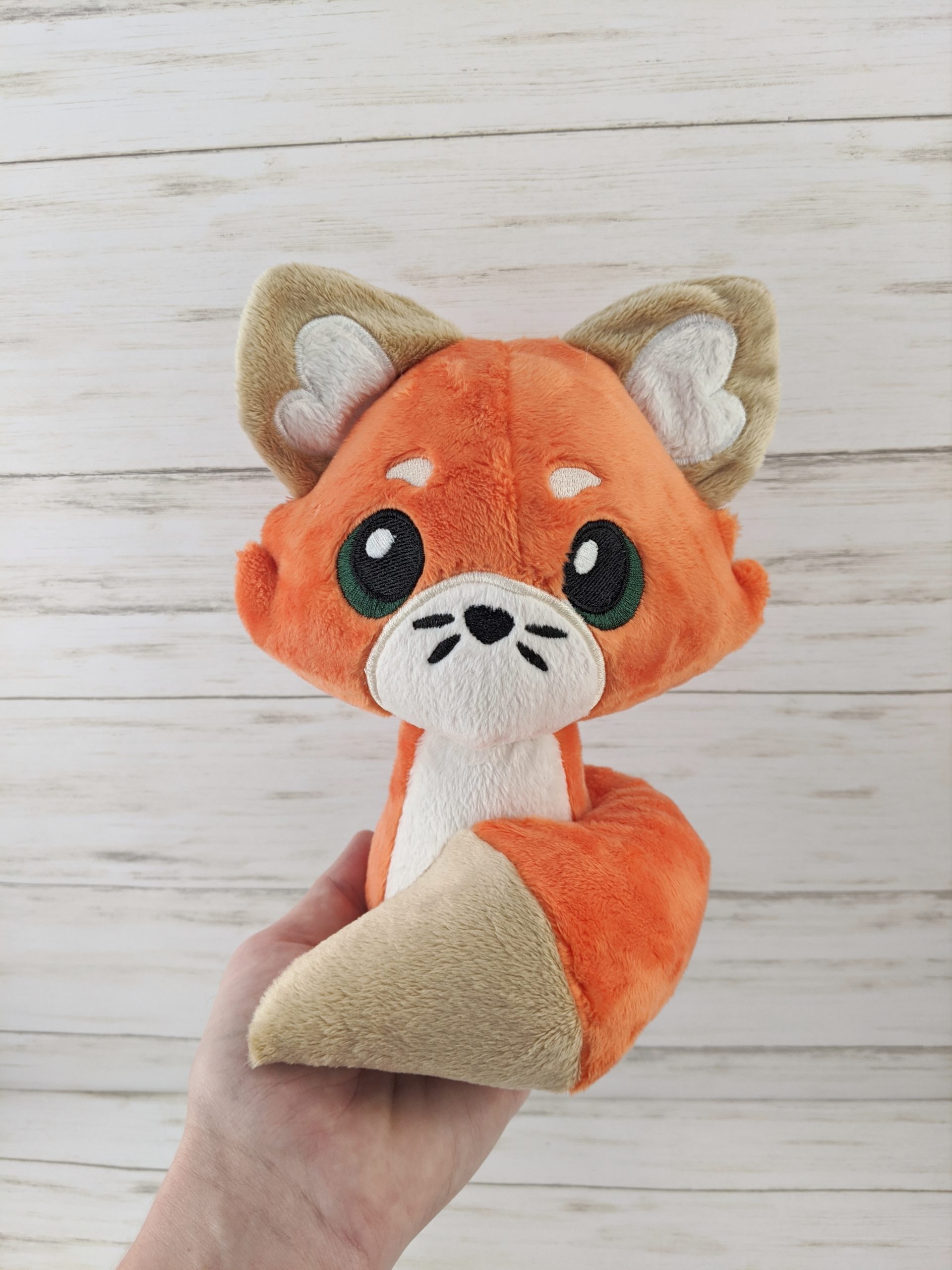 large fox plush