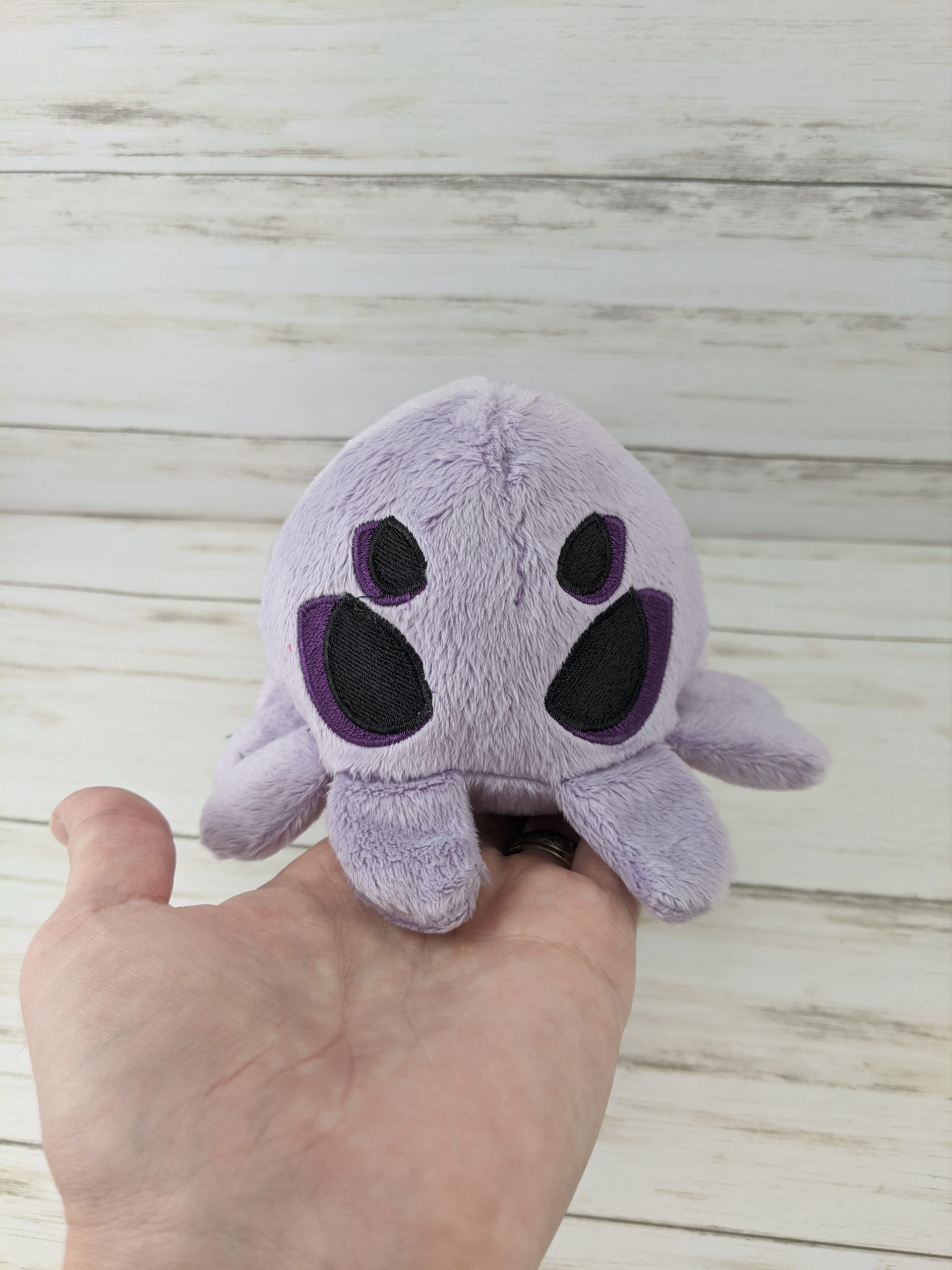 pink spider plush