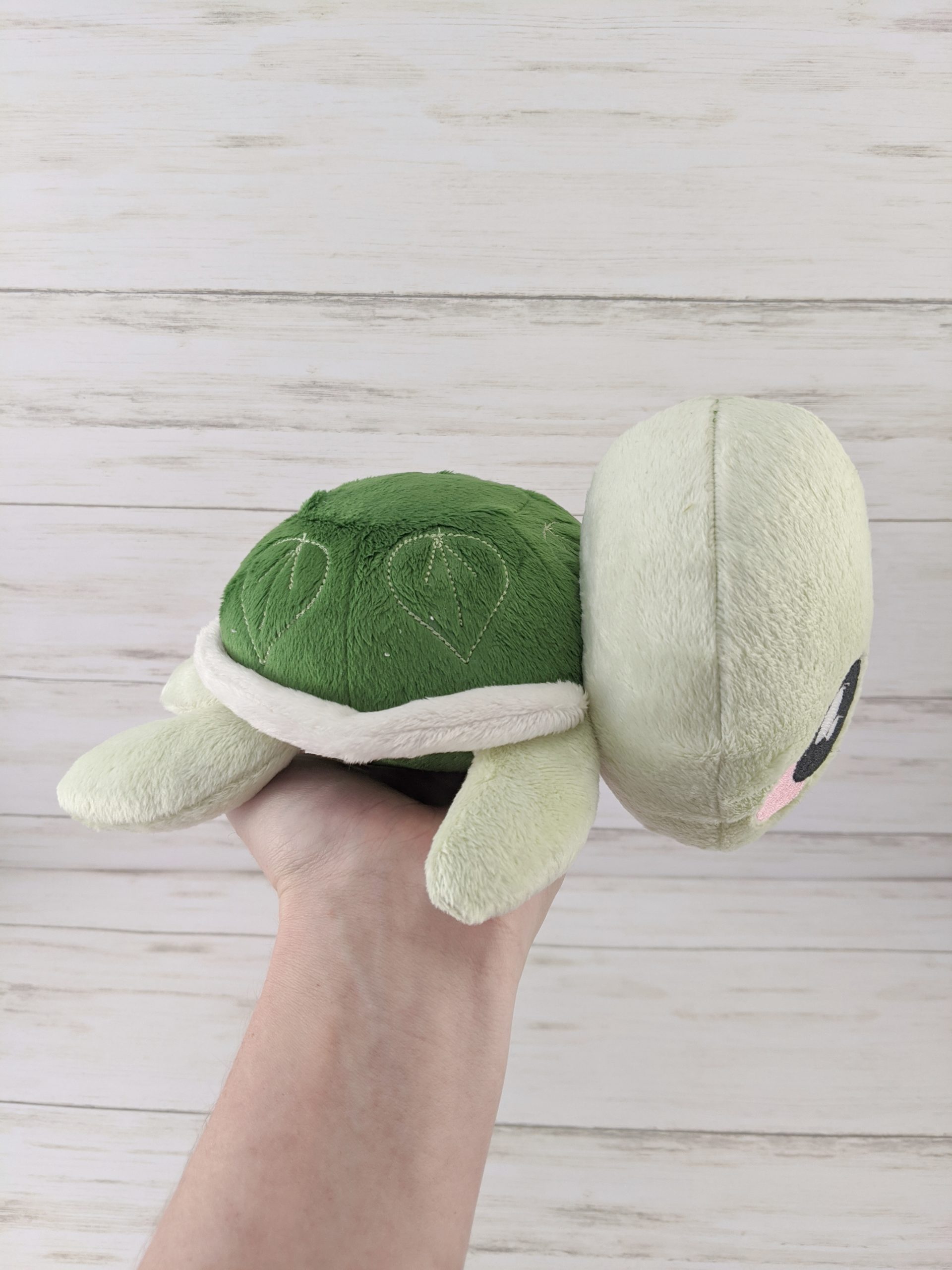 large plush sea turtle