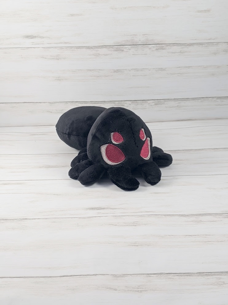 black widow spider plush